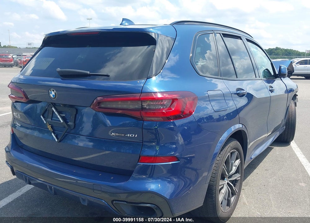2021 BMW X5 XDRIVE40I VIN: 5UXCR6C0XM9D78511