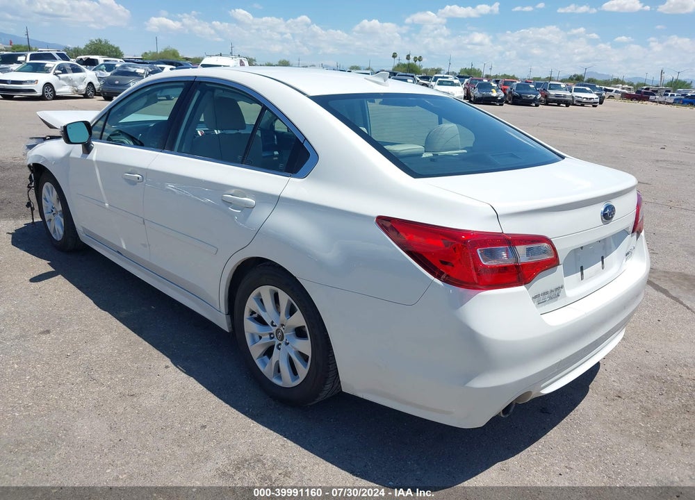 2016 SUBARU LEGACY 2.5I PREMIUM VIN: 4S3BNAF66G3040846