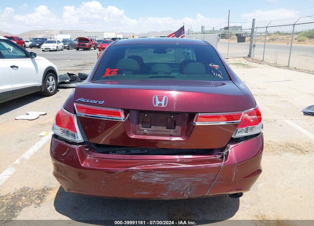 2012 HONDA ACCORD 2.4 LX VIN: 1HGCP2F39CA230190