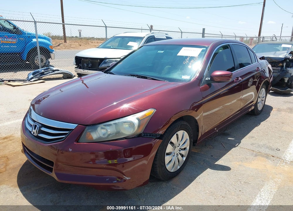 2012 HONDA ACCORD 2.4 LX VIN: 1HGCP2F39CA230190