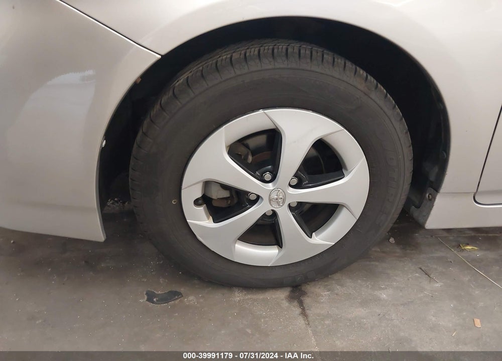 2012 TOYOTA PRIUS FIVE/FOUR/ONE/THREE/TWO VIN: JTDKN3DU2C5393774
