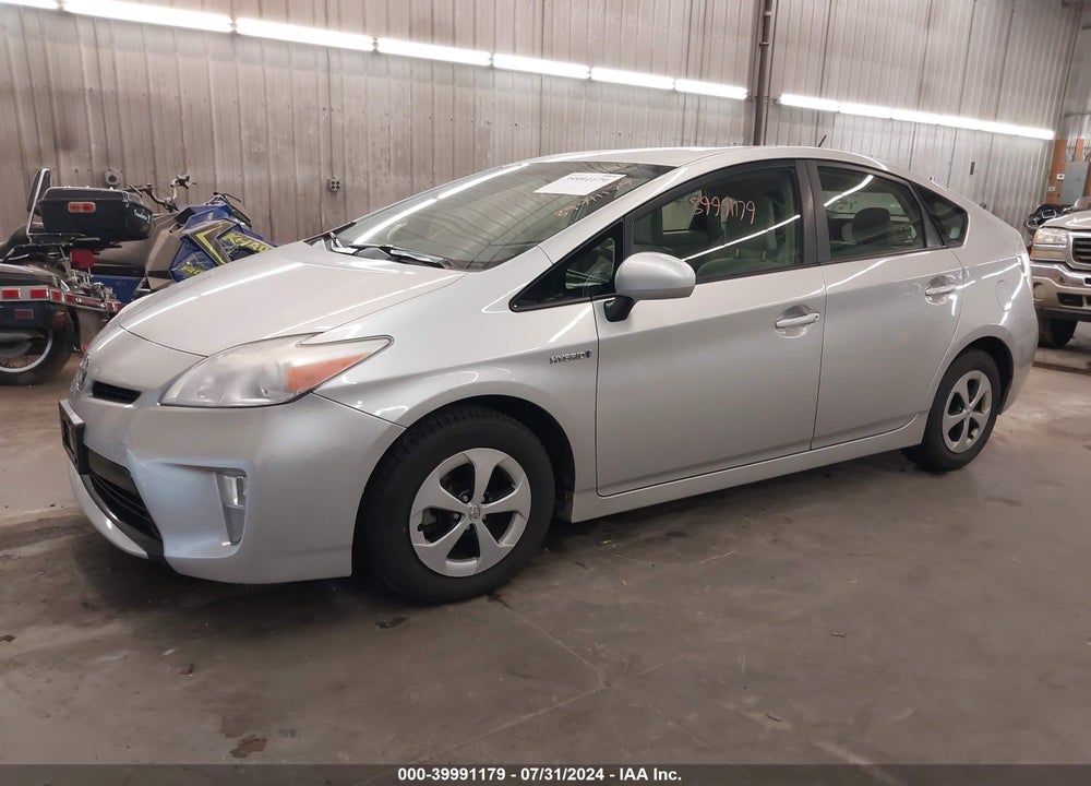 2012 TOYOTA PRIUS FIVE/FOUR/ONE/THREE/TWO VIN: JTDKN3DU2C5393774