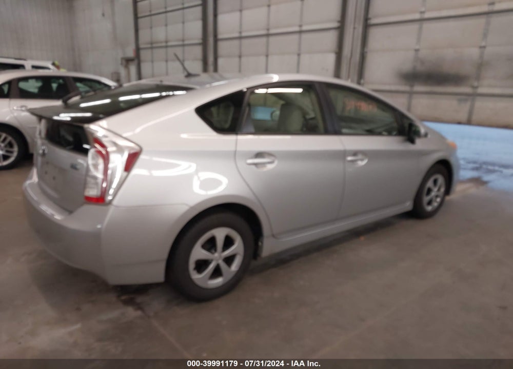 2012 TOYOTA PRIUS FIVE/FOUR/ONE/THREE/TWO VIN: JTDKN3DU2C5393774