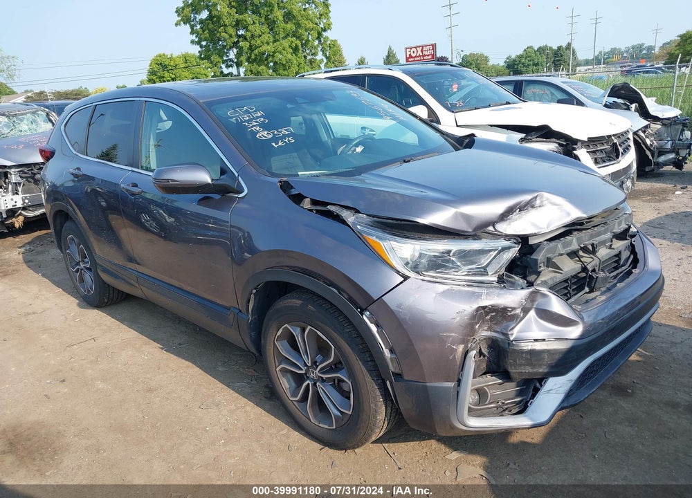 2021 HONDA CR-V AWD EX VIN: 2HKRW2H55MH613273