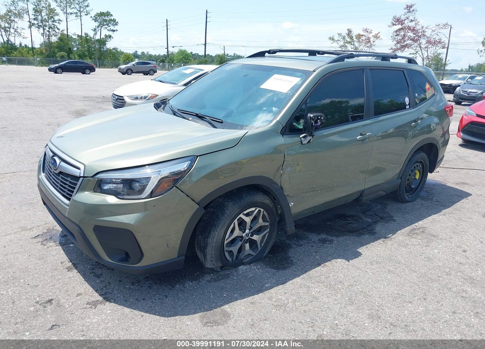 2021 SUBARU FORESTER PREMIUM VIN: JF2SKAJC5MH503369
