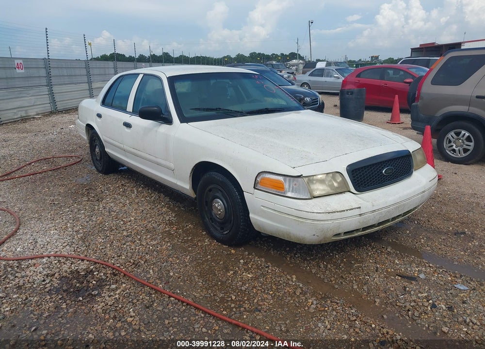 2003 FORD CROWN VICTORIA POLICE VIN: 2FAFP71WX3X102063