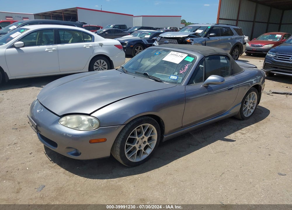 2002 MAZDA MX-5 MIATA CLOTH/LS/SE VIN: JM1NB353220226144