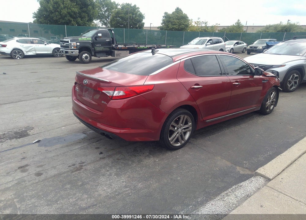 2013 KIA OPTIMA SX VIN: 5XXGR4A67DG122292