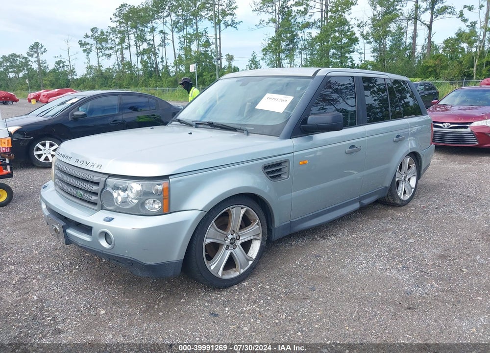 2006 LAND ROVER RANGE ROVER SPORT HSE VIN: SALSF25466A957629