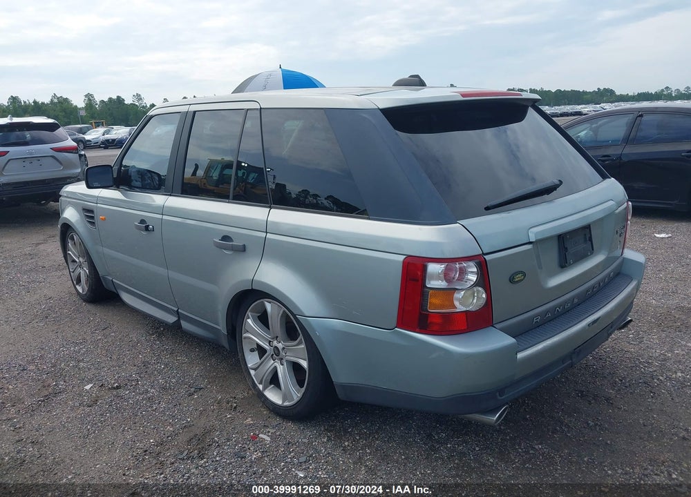 2006 LAND ROVER RANGE ROVER SPORT HSE VIN: SALSF25466A957629