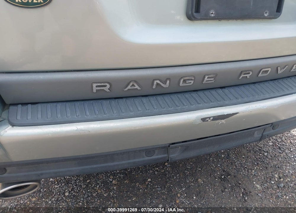 2006 LAND ROVER RANGE ROVER SPORT HSE VIN: SALSF25466A957629