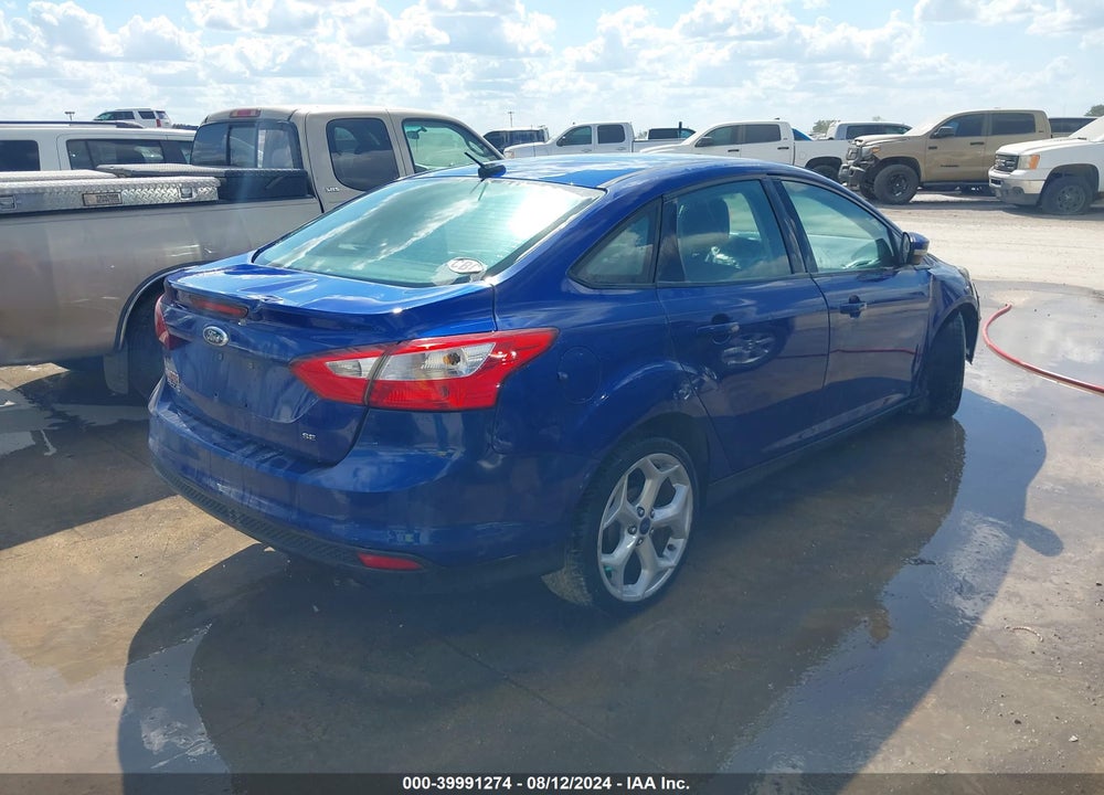 2012 FORD FOCUS SE VIN: 1FAHP3F2XCL320833