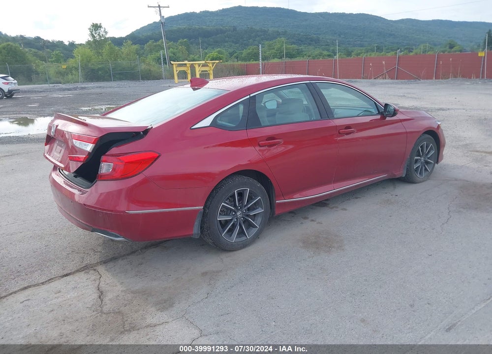 2022 HONDA ACCORD EX-L VIN: 1HGCV1F58NA006431
