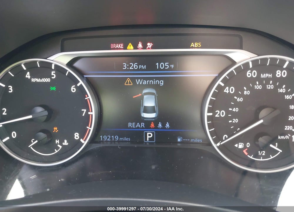 2024 NISSAN ALTIMA SV FWD VIN: 1N4BL4DV2RN324618