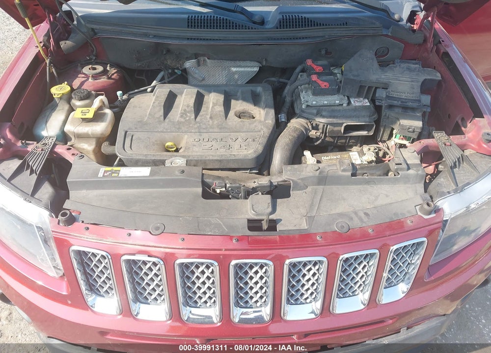 2014 JEEP COMPASS LATITUDE VIN: 1C4NJDEB9ED531055