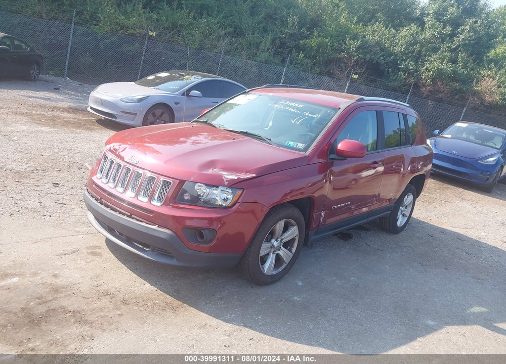 2014 JEEP COMPASS LATITUDE VIN: 1C4NJDEB9ED531055