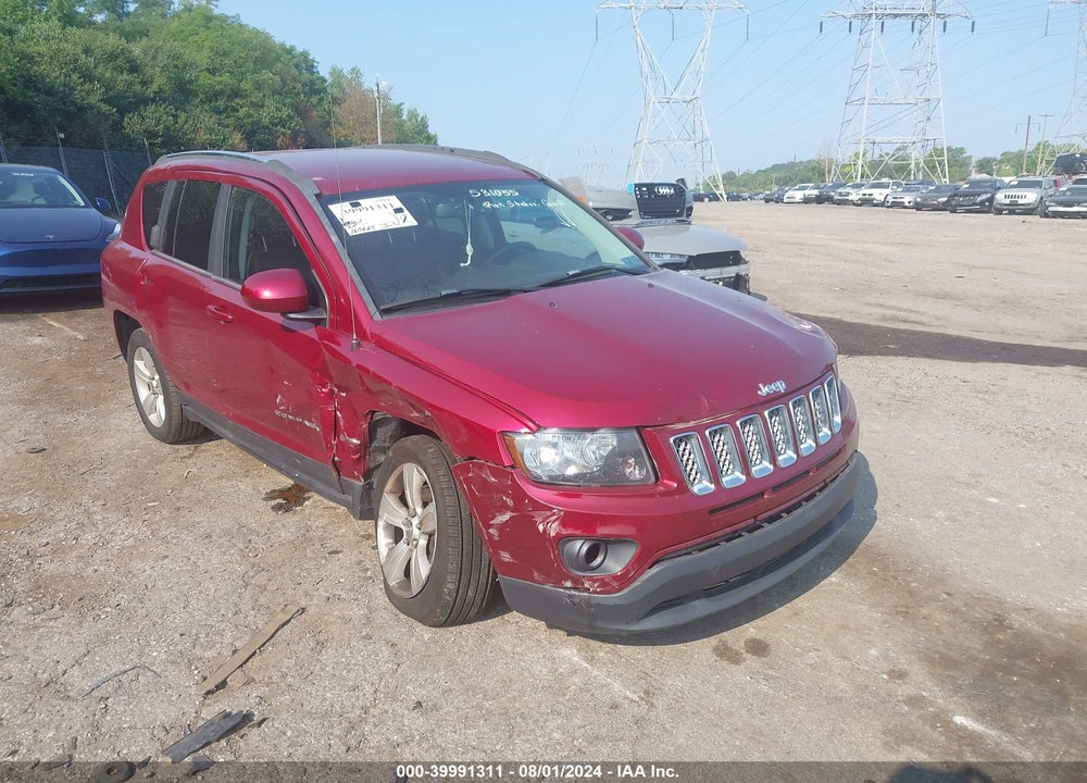 2014 JEEP COMPASS LATITUDE VIN: 1C4NJDEB9ED531055