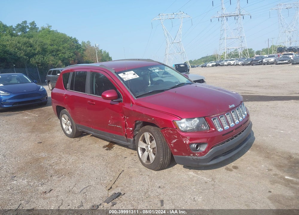2014 JEEP COMPASS LATITUDE VIN: 1C4NJDEB9ED531055