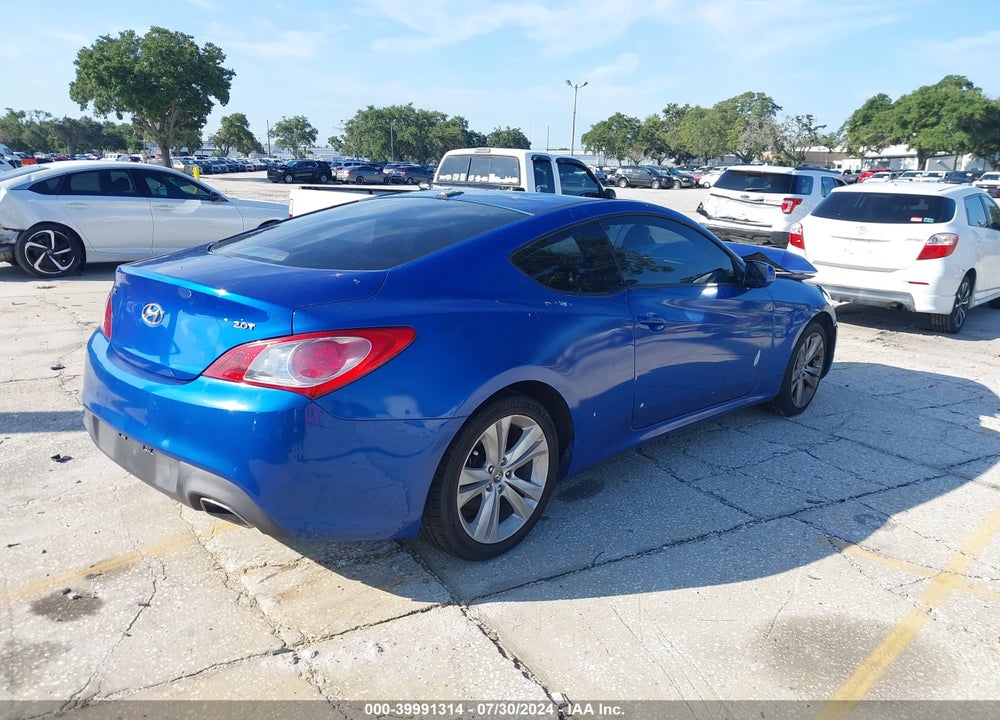2010 HYUNDAI GENESIS 2.0T VIN: KMHHT6KD7AU028199