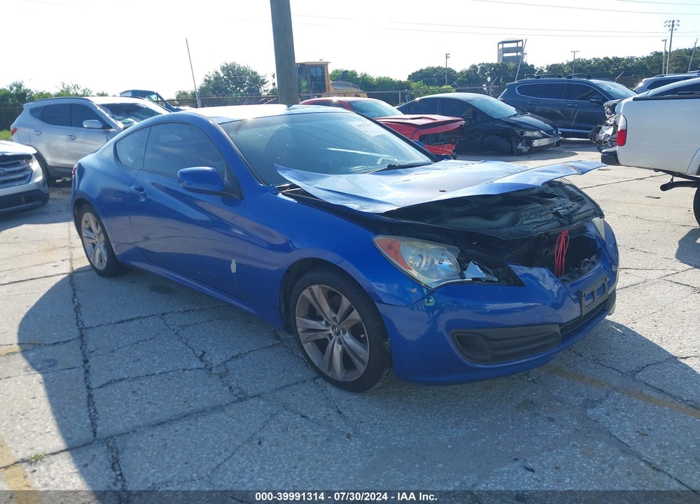 2010 HYUNDAI GENESIS 2.0T VIN: KMHHT6KD7AU028199