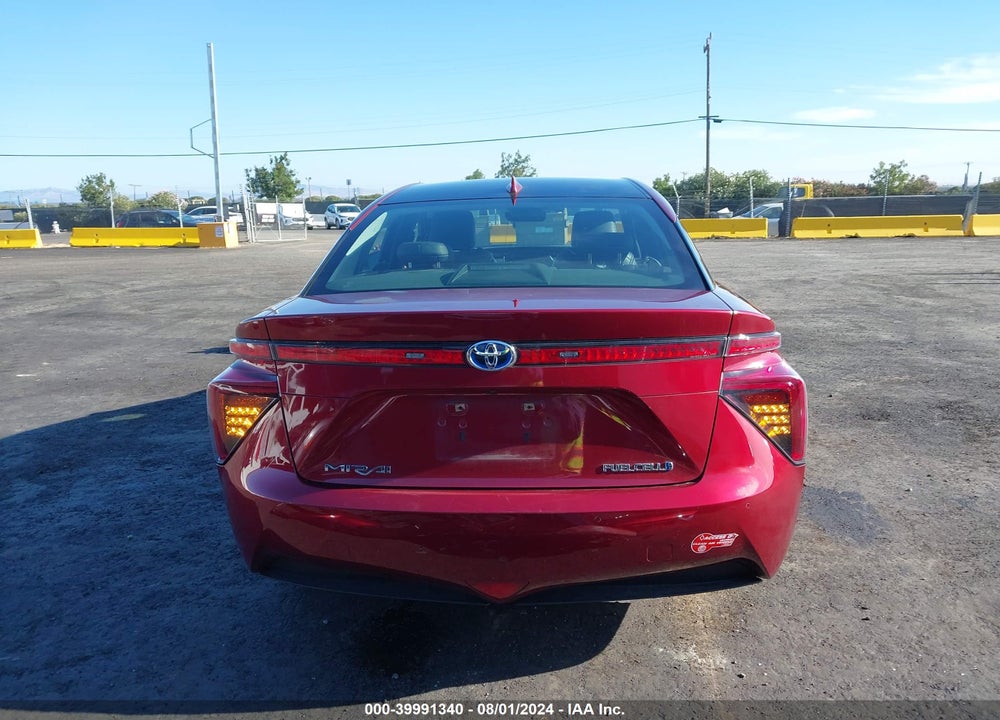 2018 TOYOTA MIRAI VIN: JTDBVRBD9JA005207
