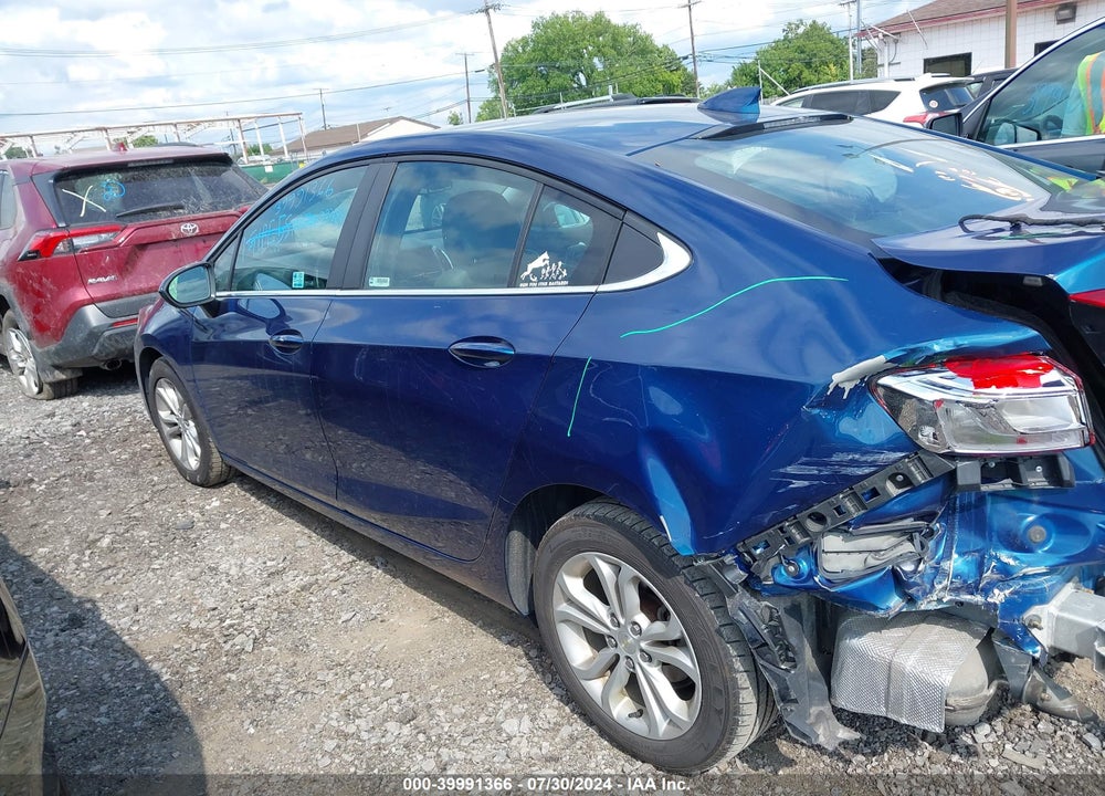2019 CHEVROLET CRUZE LT VIN: 1G1BE5SM7K7133185