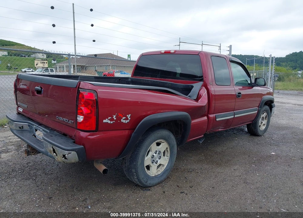 2004 CHEVROLET SILVERADO 1500 LT VIN: 1GCEK19T24E379000