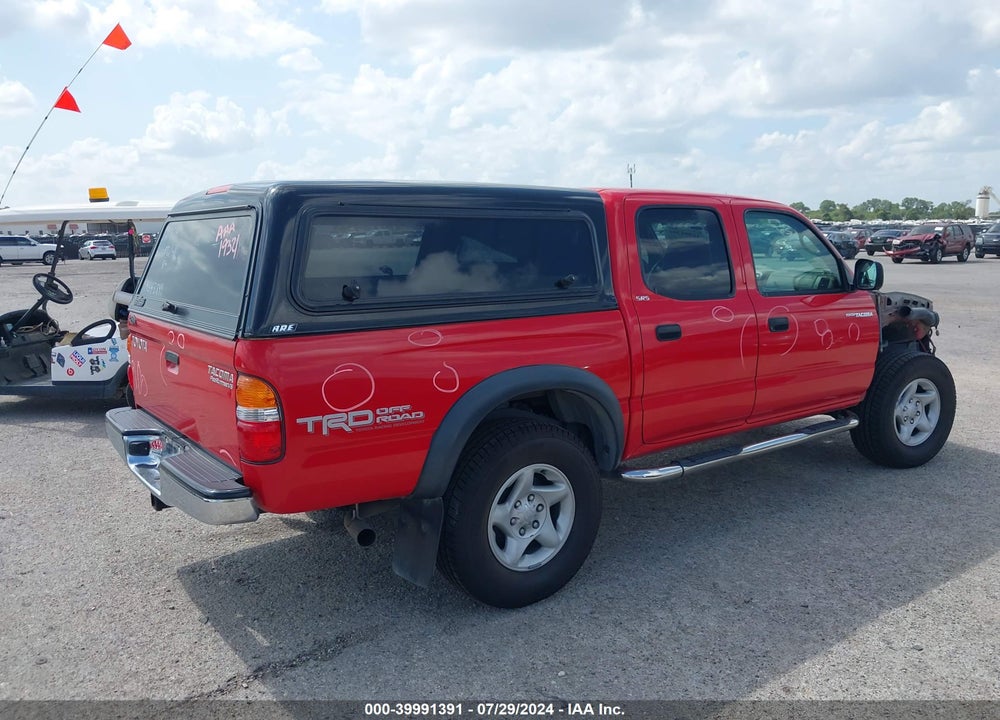 2004 TOYOTA TACOMA PRERUNNER V6 VIN: 5TEGN92N14Z325291