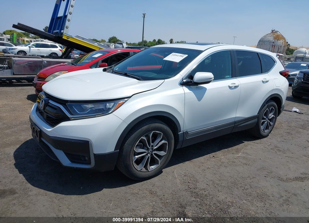 2022 HONDA CR-V 2WD EX VIN: 2HKRW1H55NH400657