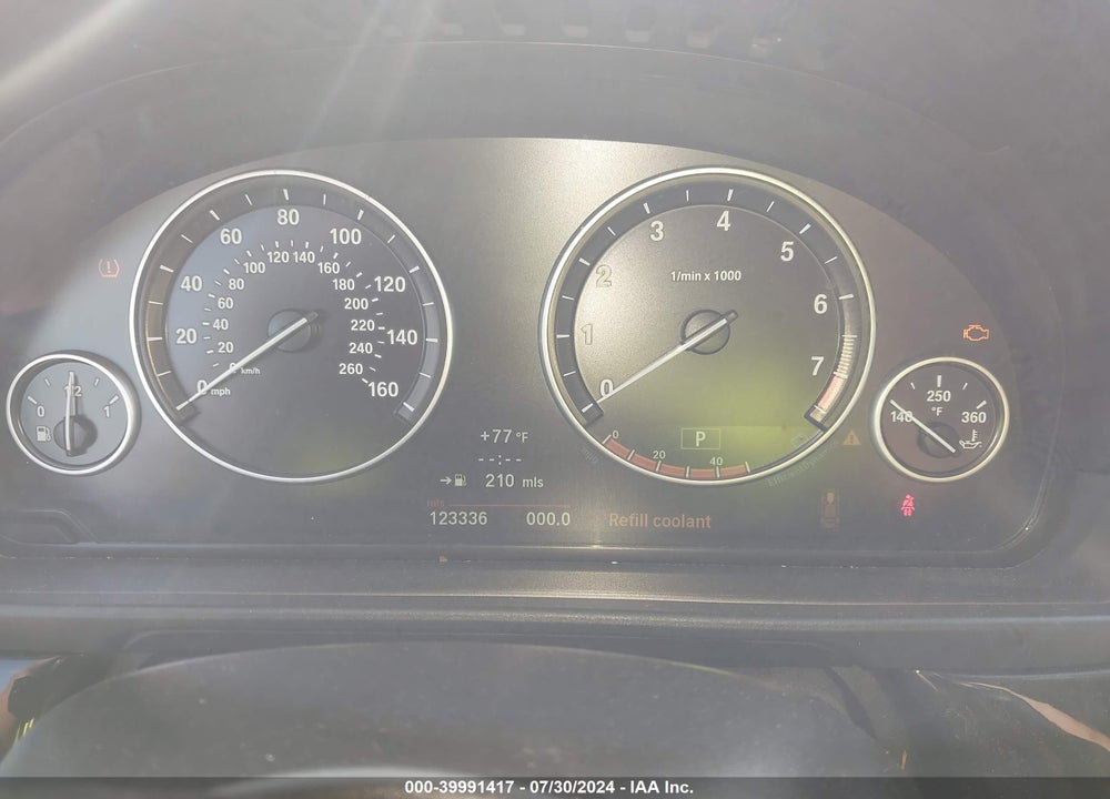 2011 BMW 535I XDRIVE VIN: WBAFU7C51BDU55222