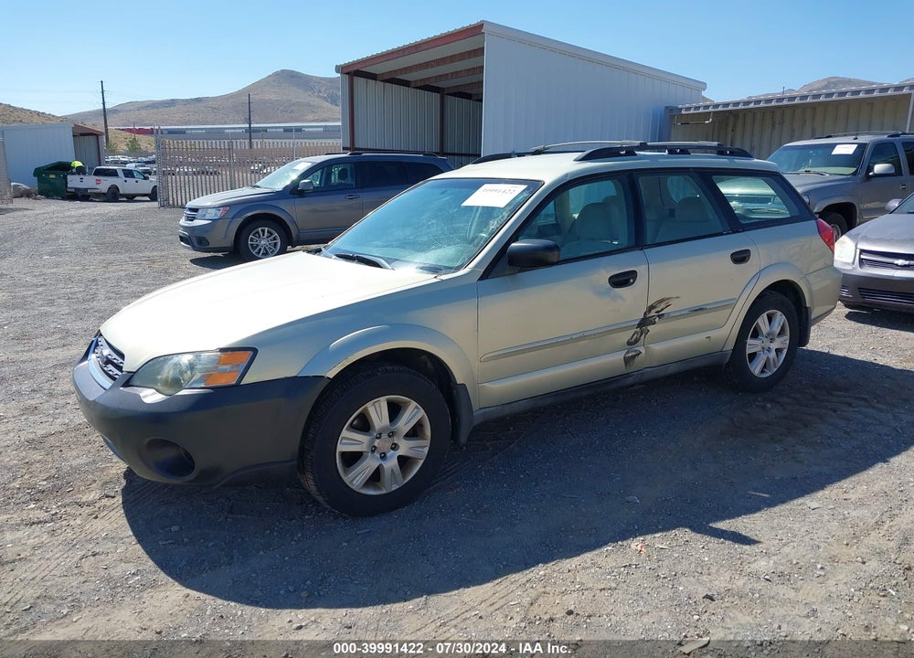 2005 SUBARU OUTBACK 2.5I VIN: 4S4BP61C157356872