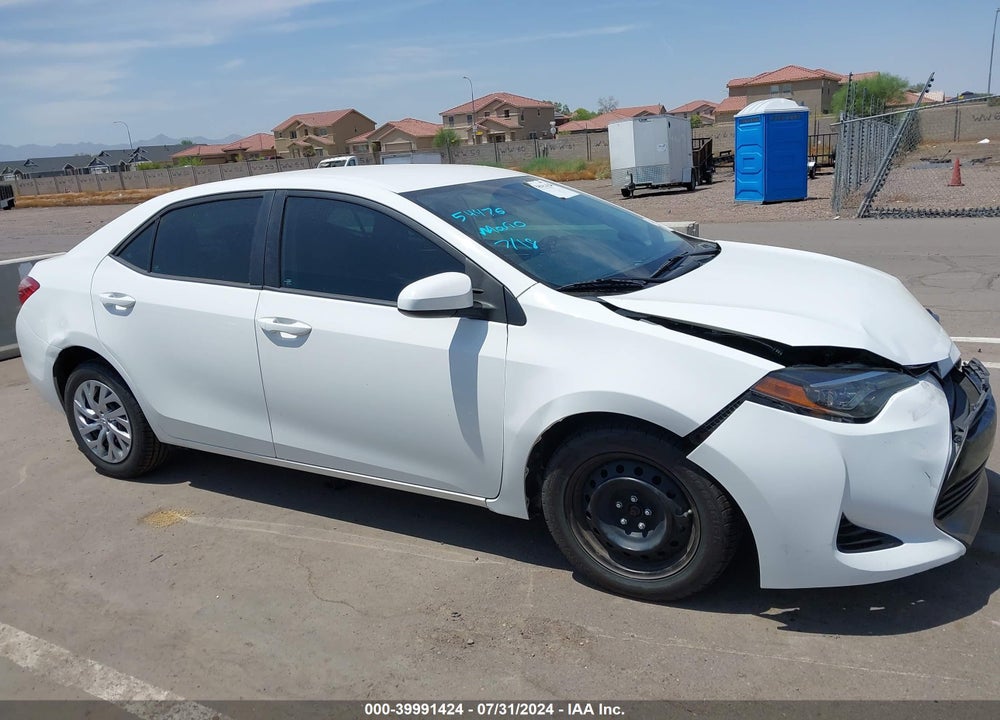 2017 TOYOTA COROLLA LE VIN: 2T1BURHE6HC962385