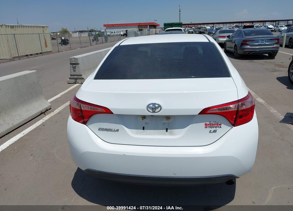 2017 TOYOTA COROLLA LE VIN: 2T1BURHE6HC962385