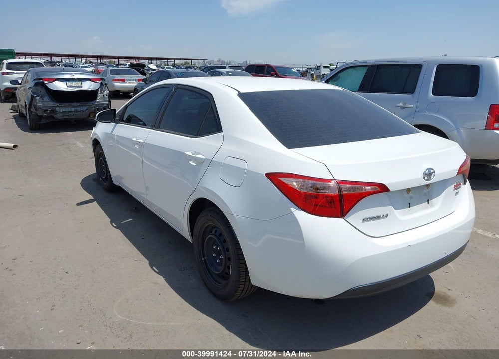 2017 TOYOTA COROLLA LE VIN: 2T1BURHE6HC962385