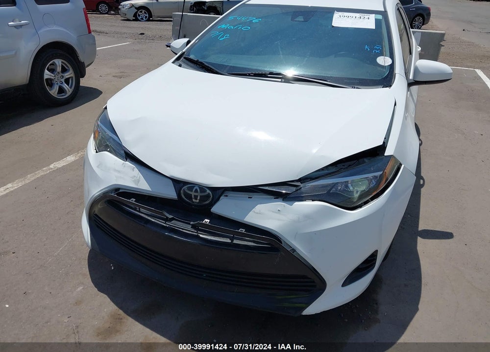 2017 TOYOTA COROLLA LE VIN: 2T1BURHE6HC962385