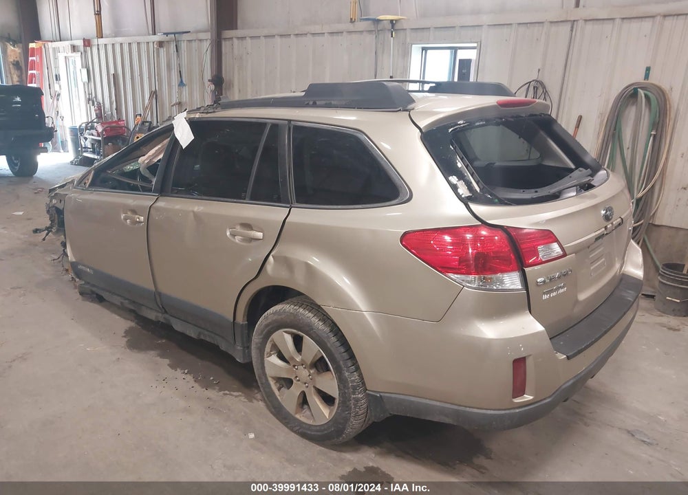 2010 SUBARU OUTBACK 2.5I PREMIUM VIN: 4S4BRBCC3A3325561