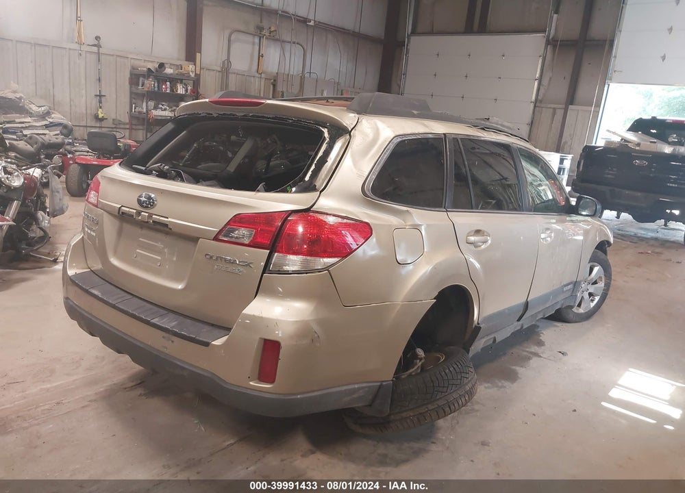 2010 SUBARU OUTBACK 2.5I PREMIUM VIN: 4S4BRBCC3A3325561