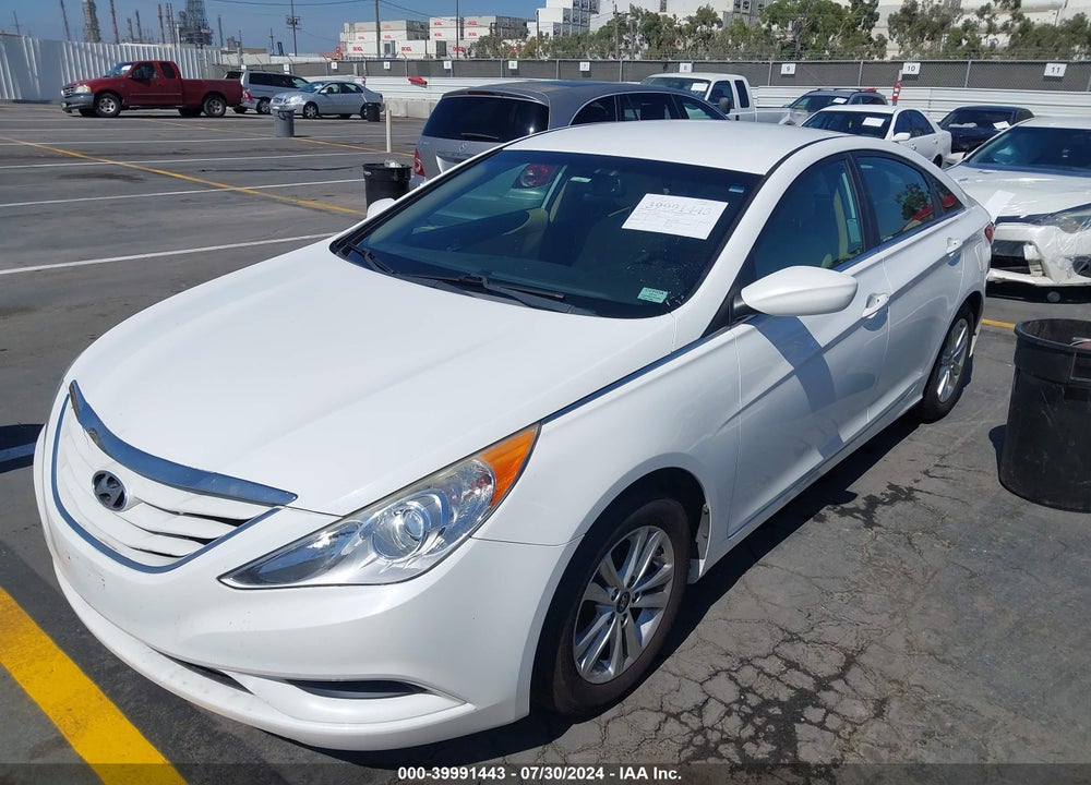 2012 HYUNDAI SONATA GLS VIN: 5NPEB4AC3CH498962