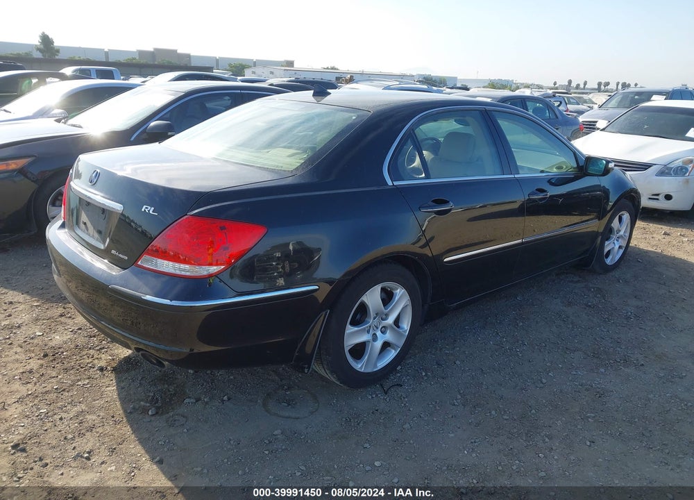 2006 ACURA RL 3.5 VIN: JH4KB16566C006998