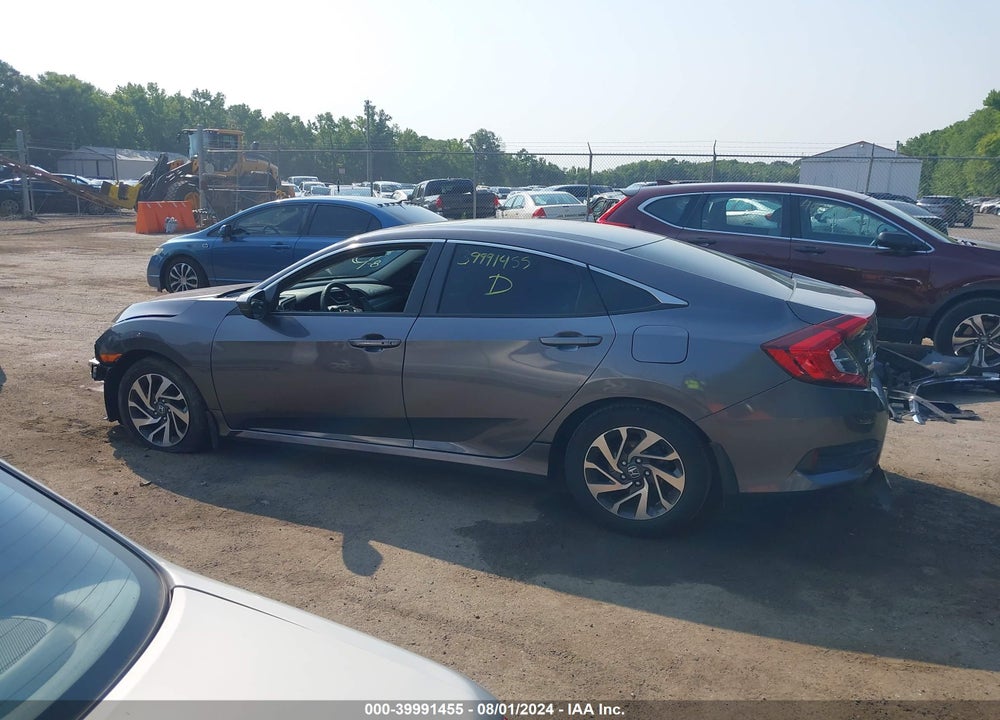 2016 HONDA CIVIC EX VIN: 19XFC2F74GE093415