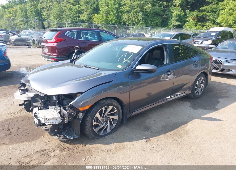 2016 HONDA CIVIC EX VIN: 19XFC2F74GE093415