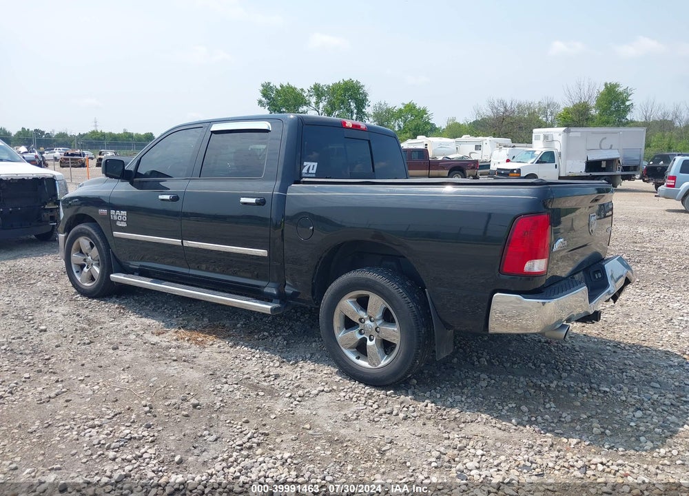 2018 RAM 1500 BIG HORN 4X4 5'7 BOX VIN: 3C6RR7LT4JG266329