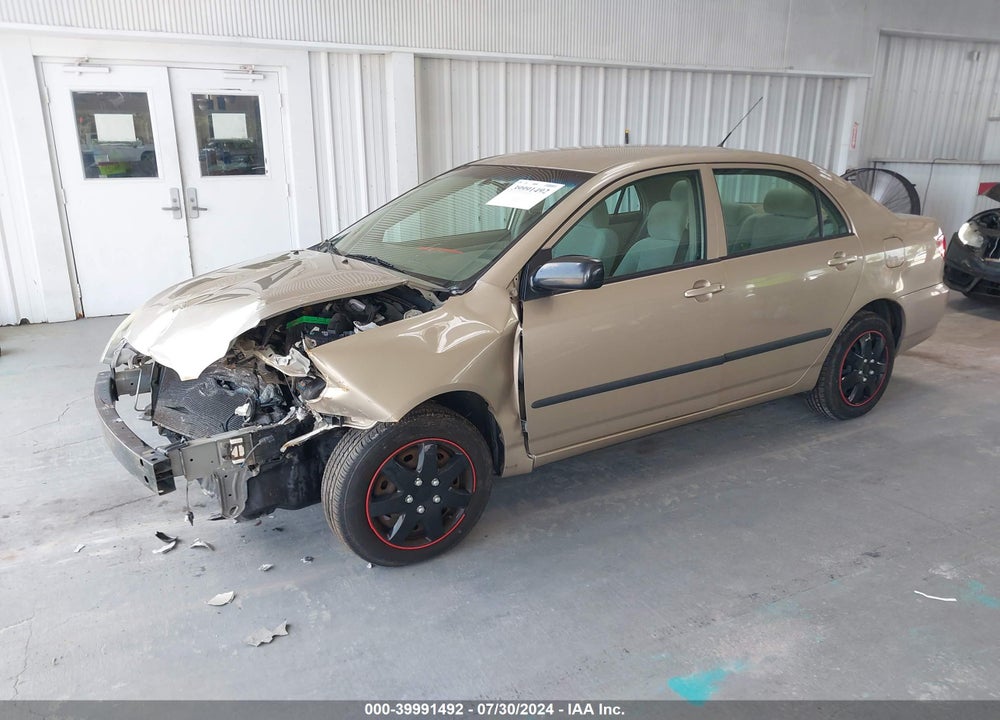 2005 TOYOTA COROLLA CE VIN: 2T1BR32E15C471337
