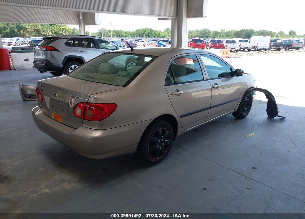 2005 TOYOTA COROLLA CE VIN: 2T1BR32E15C471337