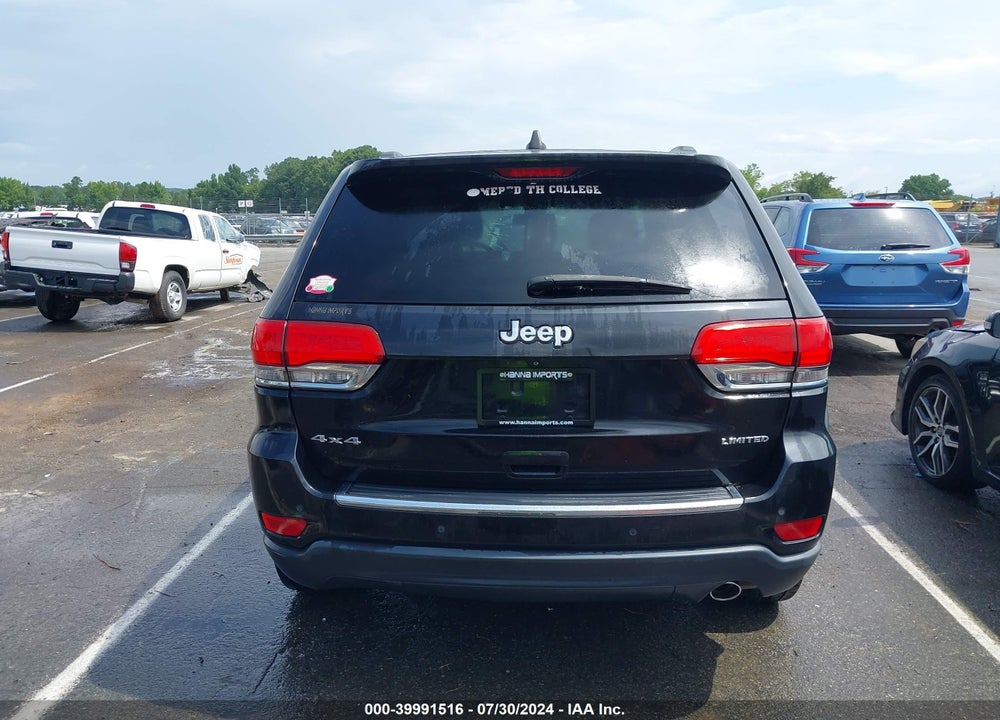 2015 JEEP GRAND CHEROKEE LIMITED VIN: 1C4RJFBG9FC933176