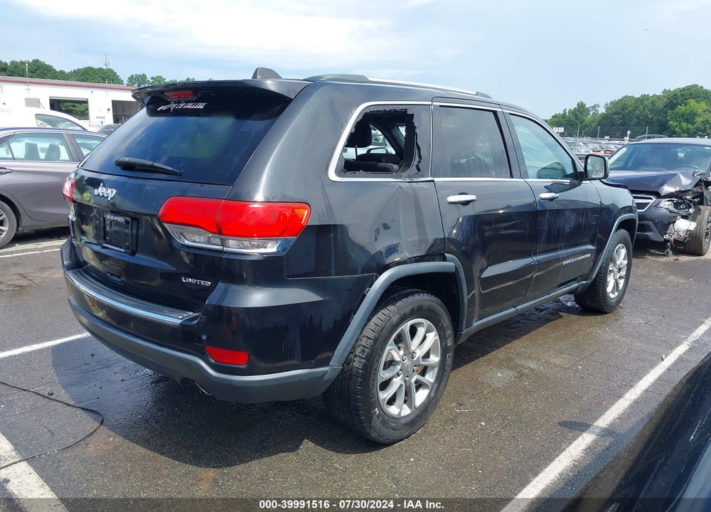 2015 JEEP GRAND CHEROKEE LIMITED VIN: 1C4RJFBG9FC933176