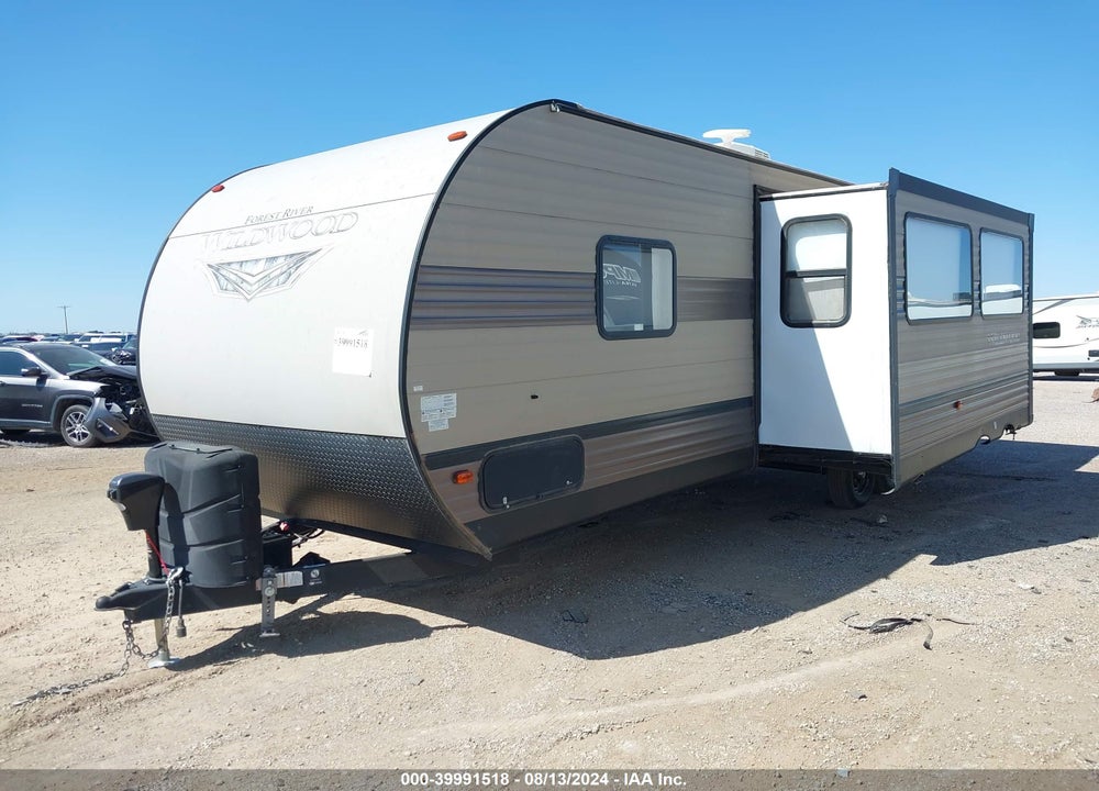 2019 FOREST RIVER WILDWOOD 26DBUD VIN: 4X4TWDB29KA266965