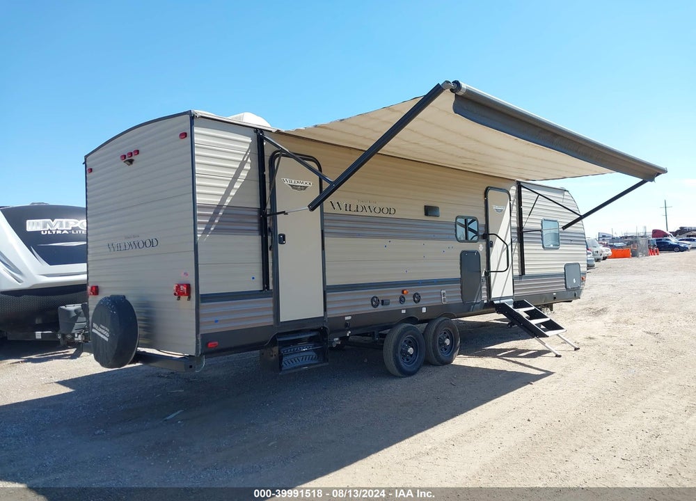 2019 FOREST RIVER WILDWOOD 26DBUD VIN: 4X4TWDB29KA266965