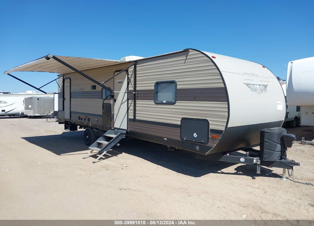 2019 FOREST RIVER WILDWOOD 26DBUD VIN: 4X4TWDB29KA266965