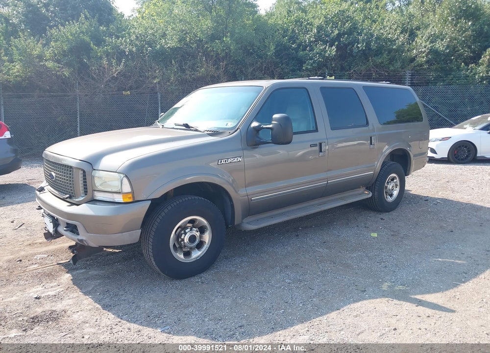 2003 FORD EXCURSION VIN: 1FMSU41S73EA24416